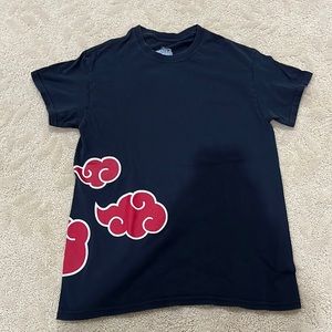 Ripple Junction Naruto Shippuden Akatsuki Cloud Tee Mens Small Black